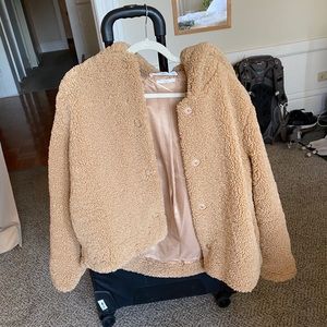 Mango shearling coat